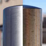 cleaning rust on stainless steel